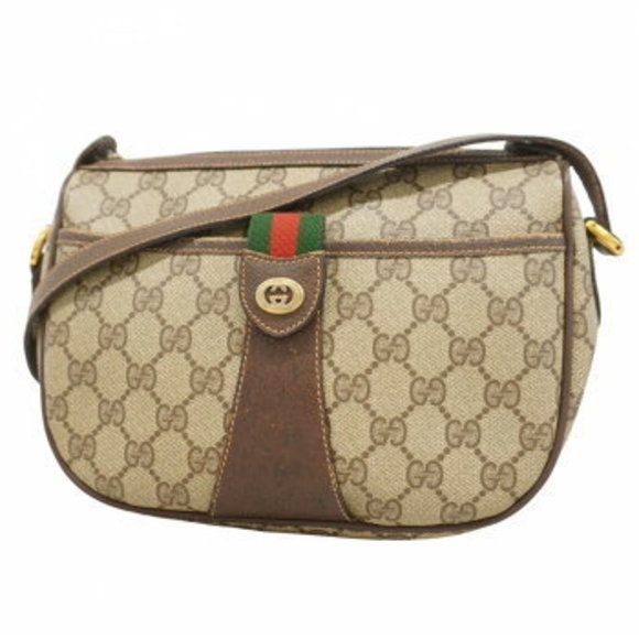 Gucci Shoulder Bag GG Supreme Sherry Brown - Picture 1 of 9
